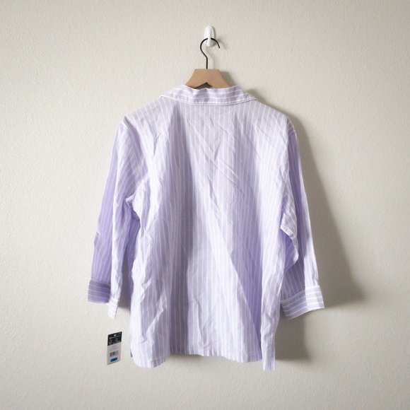 Lauren Ralph Lauren Classic Woven Pajama Set - Picture 5 of 12